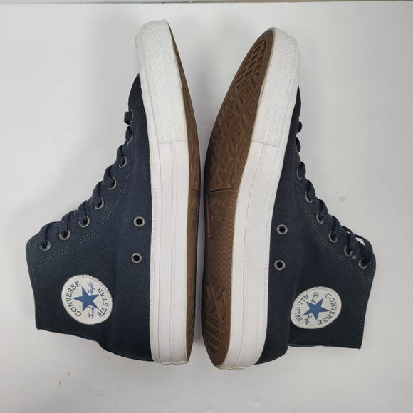 Converse All Star Chuck Taylor Unisex Black Sneakers 150143C Men's 9.5 Wo's 11.5 - Picture 6 of 8